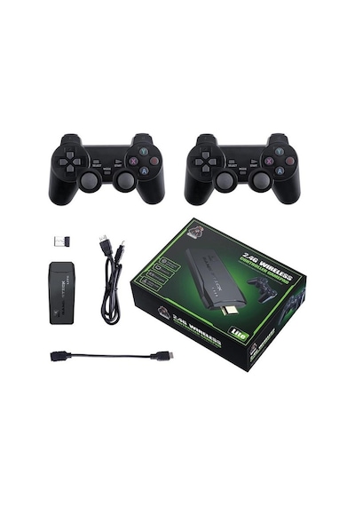 M8 Video Retro Oyun Konsolu 4k 2.4g Hd Arcade 20.000 Oyunlu 64 Gb Hafızalı