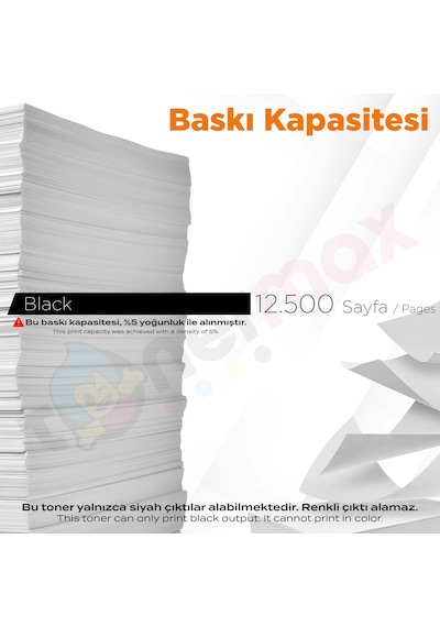 Kyocera Tk-3400  Uyumlu Toner 2'li  Paket / Ecosys Ma4500fx / Ecosys Ma4500x / Pa4500x