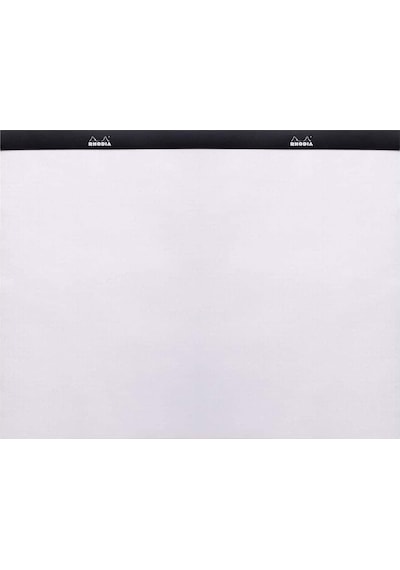 Rhodia Classic Üstten Zımbalı A3 Noktalı Defter Black RA38559