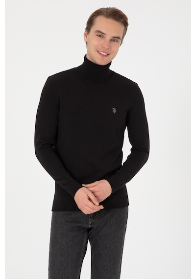U.s. Polo Assn. Erkek Siyah Kazak /triko 50313640-vr046 Siyah