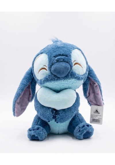 35 Cm Kalpli Stitch Peluş Oyuncak Sevimli Yumuşacık Büyük Boy Hediye Ve Koleksiyonluk Mavi Çok Renkli