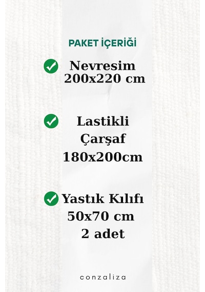 Çift Kişilik Lastikli Çarşaflı Nevresim Takımı - Renkli Çok Renkli