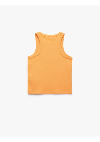 Koton Pamuklu Bisiklet Yaka Fitilli 2'li Atlet Seti Multıcolor 5skg10298ak Mavi