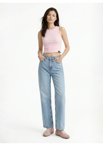 Jeep İndigo Kadın %100 Pamuk Regular Fit Denim Pantolon J5sl-pnt7095