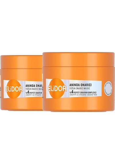 Elidor Anında Onarıcı Yoğun Onarıcı Saç Maskesi 2 x 220 ML