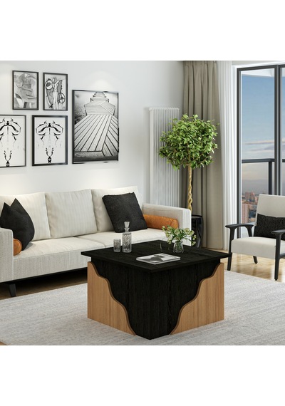 S0010 Style Orta Sehpa Ahşap Siyah/safir Meşe Ahşap Siyah - Safir Meşe S0010 Style Orta Sehpa Ahşap Siyah/safir Meşe Ahşap Siyah - Safir Meşe