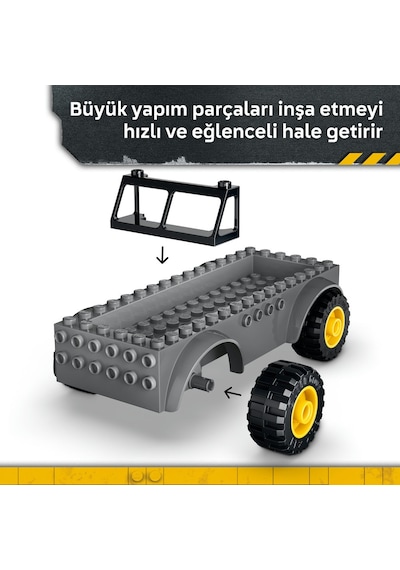 LEGO® Jurassic World Genç T. rex Taşıma Kamyonu 77978 - 4 Yaş Üzeri Çocuklar için Minifigür İçeren Oyuncak Yapım Seti (115 Parça)