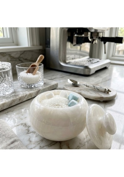 Mermer Onyx Elma Şekerlik, Doğal Taş Şekerlik