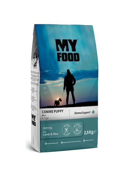My Food Kuzulu ve Pirinçli Küçük Irk Yavru Köpek Maması 2500 G My Food Kuzulu ve Pirinçli Küçük Irk Yavru Köpek Maması 2500 G