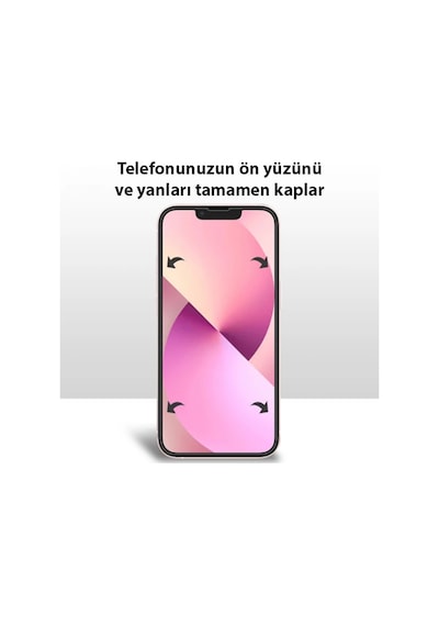 İphone 13 Pro Max 6.7 Film Ön Arka Full Koruyucu Nano Hidrojel Koruyucu Set- 5775