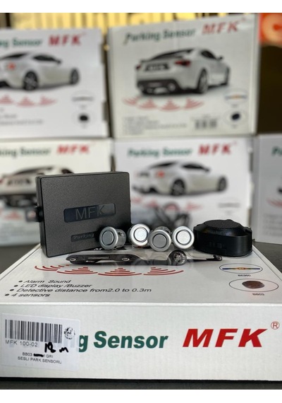Mfk Universal Park Sensörü Dijital Görüntü Ve Sesli Gri 19mm