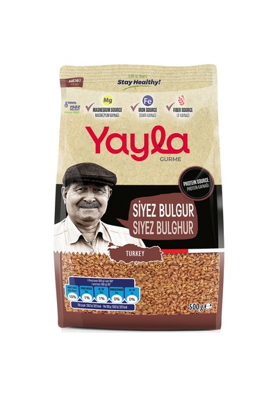 Yayla Gurme Siyez Bulgur 500 G - 3 Adet Tarı