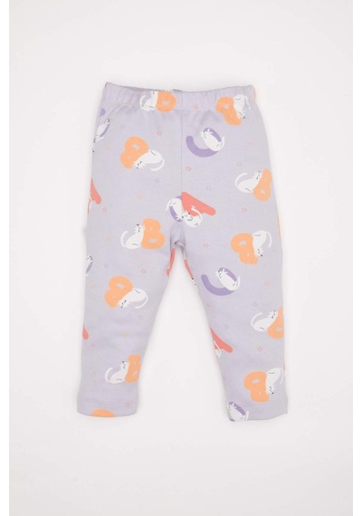 Defacto Kız Bebek Pijama Takım Desenli Uzun Kollu Üst Beli Lastikli Uzun Alt D5365A524WNPR305 Mor Defacto Kız Bebek Pijama Takım Desenli Uzun Kollu Üst Beli Lastikli Uzun Alt D5365A524WNPR305 Mor