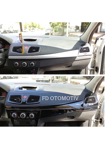 Renault Fluence Full Set Maun Kaplama Seti Piano Black Renk