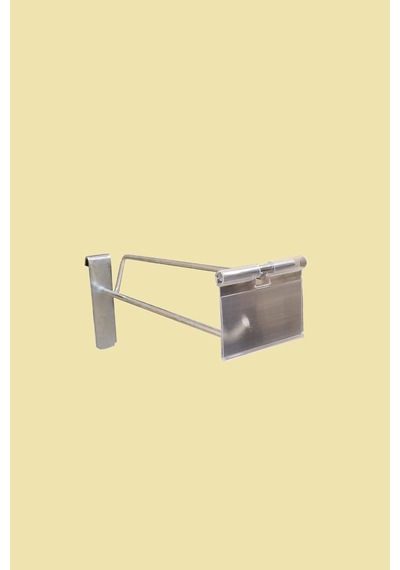 15 Cm - 100 Adet Galvaniz Etiketli Tel Pano Kancası Raf Askısı Galvaniz