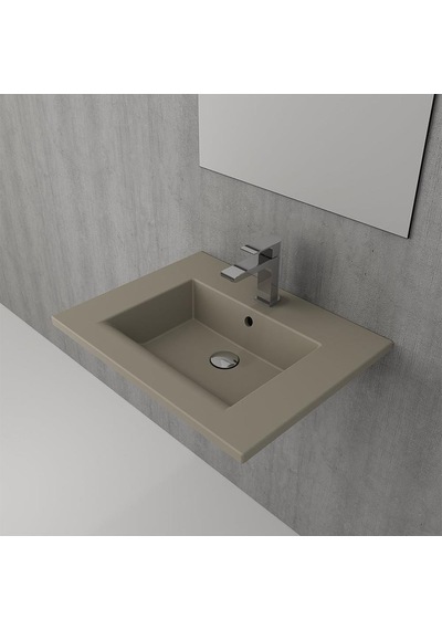 Bocchi Milano Etajerli Lavabo 60 CM Mat Kaşmir 1161-011-0126