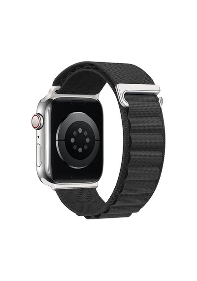Microsonic Watch Se 3 44mm İçin Kordon Alps Spin Siyah Watch Se 3 44mm İle Uyumlu Kordon - Siyah Sku: Zeus8690010116543