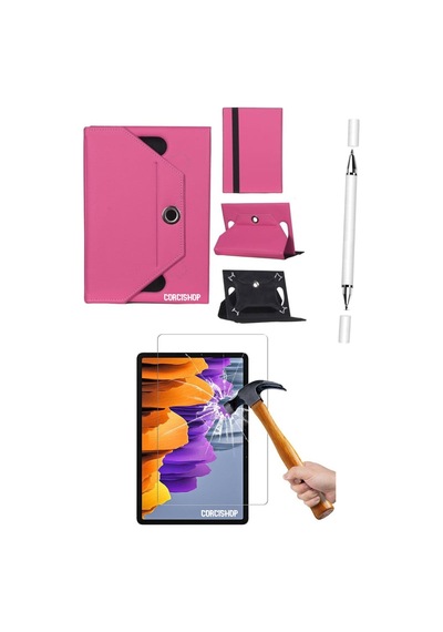 Lenovo Tab One Tb305fu / Tab K9 8.7 İnç Uyumlu 3in1 Set Kılıf Kalem Ekran Koruyucu