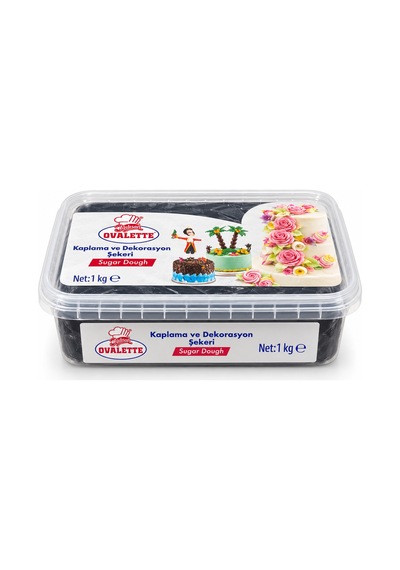 Ovalette Şeker Hamuru Lacivert 1 Kg