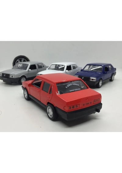 Tofaş Şahin 1/32 Ölçek Metal Araba Kırmızı