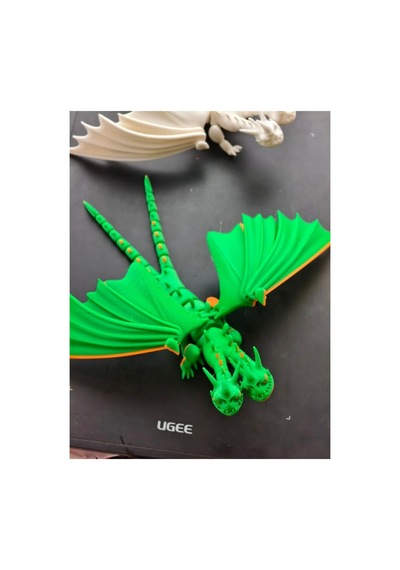 Ejderhanı Nasıl Eğitirsin Two-headed Dragon İki Başlı Ejderha Hareketli Figür