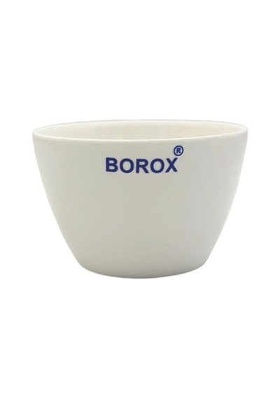 Borox Low Form Crucible Porselen Kroze Kısa Form 21 ML