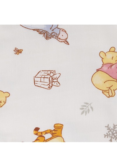 1500187701 Disney Winnie Pamuk Lisanslı Müslin Omuz Bezi, Çok Renkli