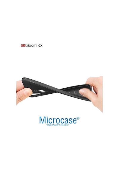 Xiaomi Mi A2-6X Leather Tpu Silikon Kilif + Tempered Glass Cam 266277350 - Seçenek / Cam Koruma-Cam Istiyorum