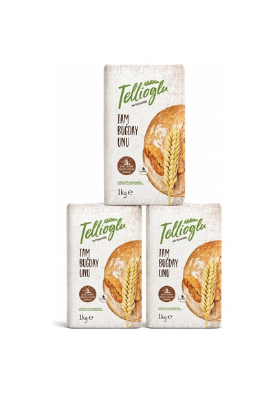 Tam Buğday Unu 3x1 Kg