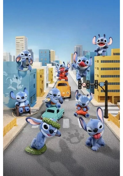 Mınıso Disney Lisanslı Lilo & Stitch Yaramaz Anlar Blind Box Sürpriz Figür