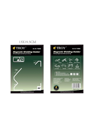 Troy 95002 Mıknatıslı Kaynak Tutucu. 22 KG