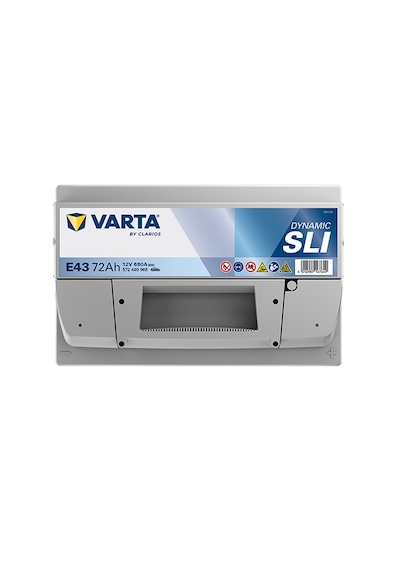 Varta Dynamic Slı E43 Alçak 12 V 72 Ah 680 Cca Akü - 2026