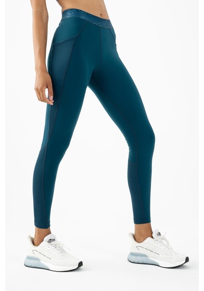 Maraton Active Slimfit Kadın Fitness Turkuaz Tayt 21974-turkuaz Turkuaz