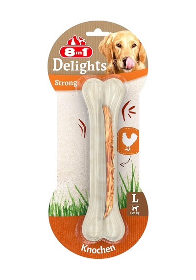 Delights Strong L Boy Kemik, 130 Gr Köpek Ödülü