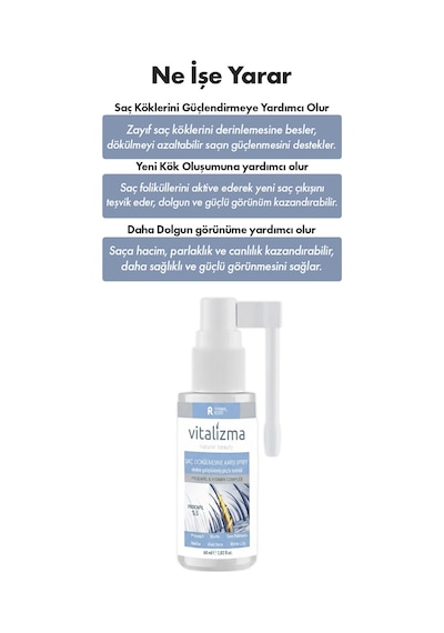 Vitalizma Saç Dökülmesine Karşı %5 Procapil Sprey 60 ML