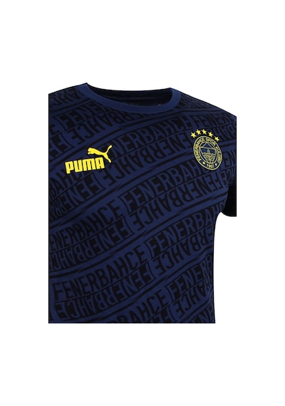 Fenerium Puma Fenerbahçe Pattern Laci Tshırt Lacivert