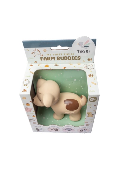 Tikiri Doğal Kauçuk Diş Kaşıyıcılı Oyuncak- Puppy