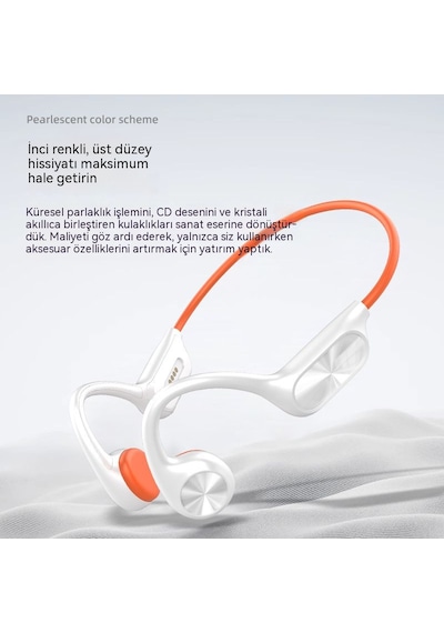 Kemik İletimli Bluetooth 5.0 Kulaklık Ipx8 Su Geçirmez, 32gb Mp3 Çift Modlu Ve Sporda Düşmeyen Ergonomik Tasarım