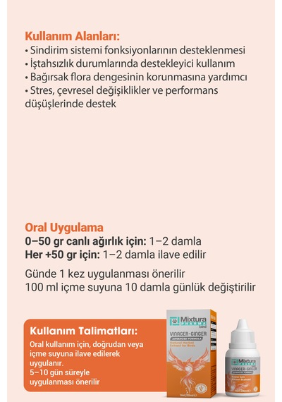 Mixtura Pharma Bird Vınager-gınger