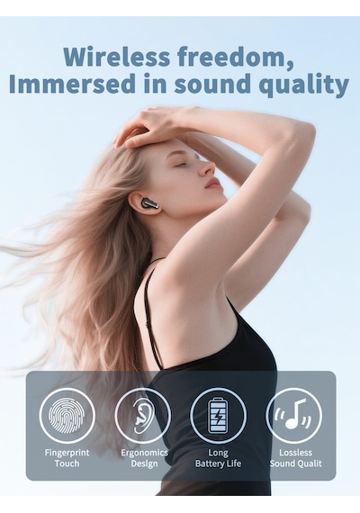Ven-dens VD-BT038 Premium Bluetooh 5.0 Kulak İçi Kulaklık