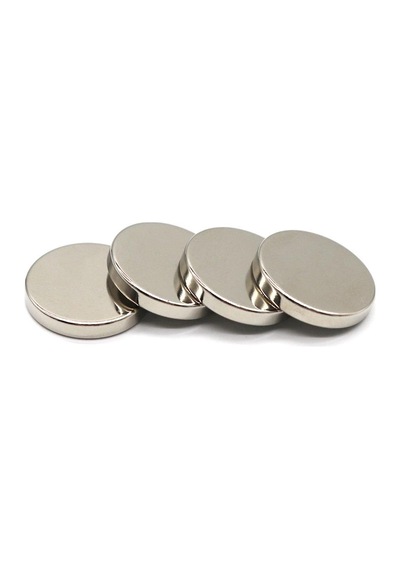 Ø30x5 Mm Neodimyum Yuvarlak Mıknatıs - Çok Güçlü - 2 Adet