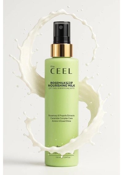 The Ceel Biberiye Saç Sütü | Biberiye Özü, Propolis, Hidrolize Peptit Kompleksi 150 ml