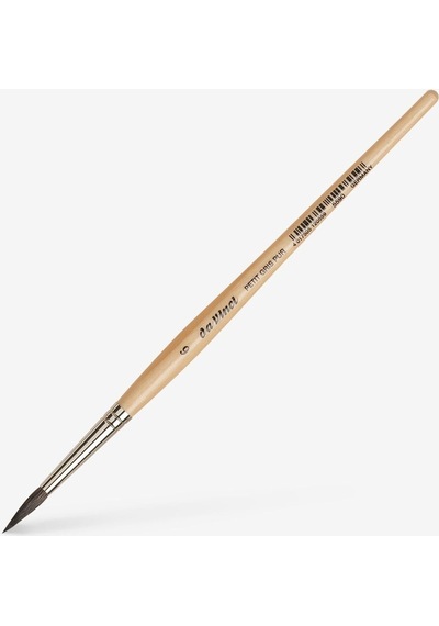 Da Vinci : Petit Gris Mix Yuvarlak Sulu Boya Fırçası : Seri 5590 : No:6