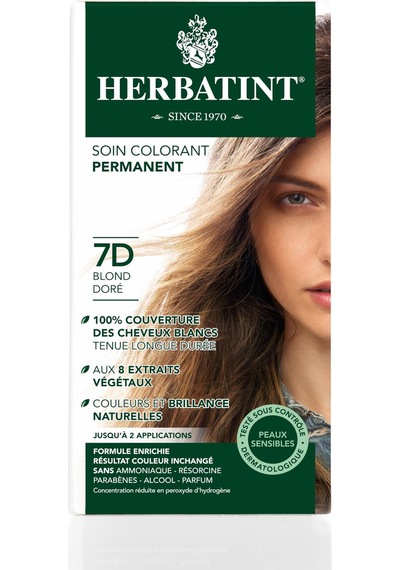 Herbatint 7D Bitkisel Saç Boyası Blond Dore 150 ML