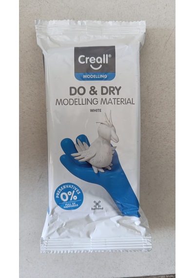 Creall Do&dry Hava Ile Kuruyan Seramik Hamuru 500gr Beyaz