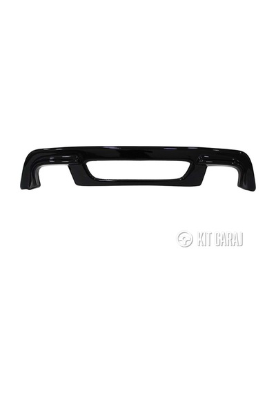 Bmw E60 2003-2009 Rieger M5 Parlak Siyah Difüzör Plastik Boyalı