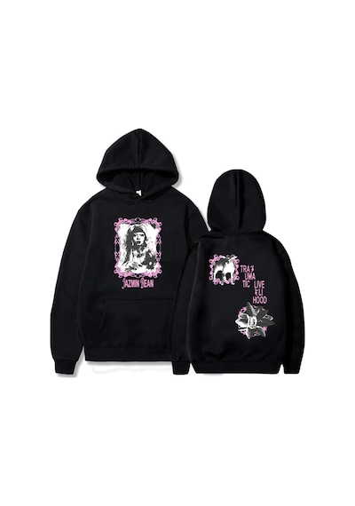 Tarzsokak Siyah Jazmin-fasulye Travmatik Geçim Tur Hoodies Harajuku