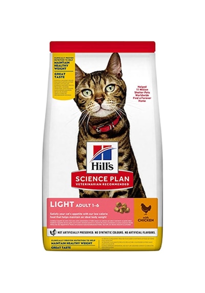 Hill& 039 S Sp Light Tavuklu Yetişkin Kedi Maması1.5 Kg