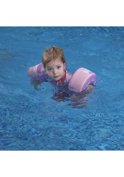 Mambobaby İçi Dolgulu, Şişme Gerektirmeyen Yüzme Kolluğu - Pembe