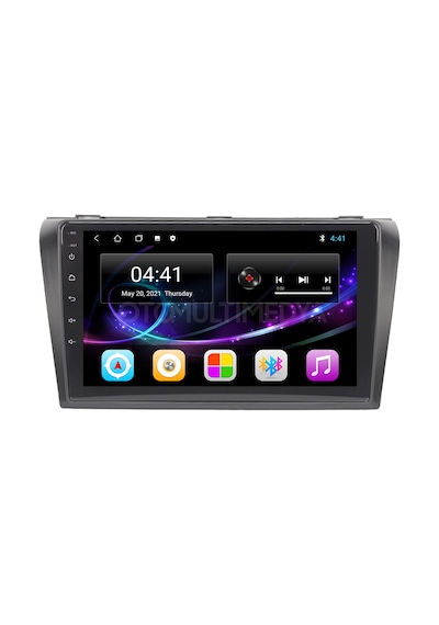Mazda 3 Android 11 Carplay Qled Navigasyon Multimedya-Navigold N11.4313